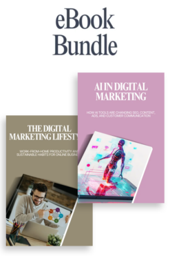 AI in Digital Marketing & The Digital Marketing Lifestyle  – 2 eBooks